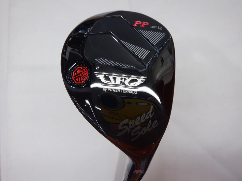 【中古】【レディースモデル】キャスコ UFO Speed by POWER TORNADO レディス ユーティリティ 42° Lフレックス 35.0インチ ヘッドカバーあり Falcon Shaft Cランク 右利き用 Kasco ゴルフクラブ ゴルフドゥ