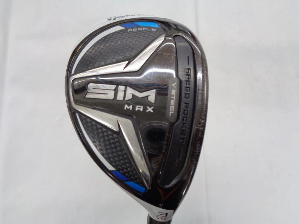 【中古】テーラーメイド SIM MAX ユーティリティ 19° Sフレックス 40.0インチ KBS MAX85 JP Dランク 右利き用 Taylormade ゴルフクラブ シムマックス ゴルフドゥ ゴルフ用品 GOLF DO 中古ゴルフクラブ