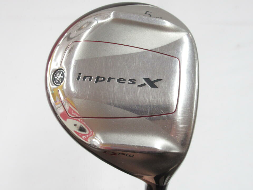 【中古】ヤマハ インプレスX D FW (2011) フェアウェイウッド 5W 19° Sフレックス 42.5インチ ヘッドカバーあり FUBUKI K60 リシャフト品 Cランク 右利き用 YAMAHA ゴルフクラブ ゴルフドゥ ゴルフ用品