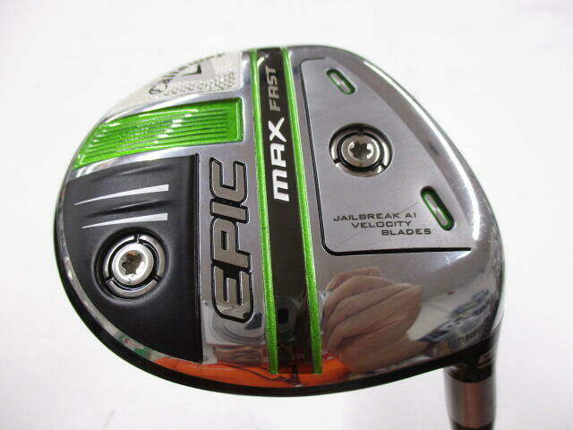 【中古】キャロウェイ EPIC MAX FAST フェアウェイウッド 5W 18° Rフレックス 42.5インチ ヘッドカバーあり Speeder EVOLUTION for Callaway Cランク 右利き用 Callaway ゴルフクラブ エピックマックスファス
