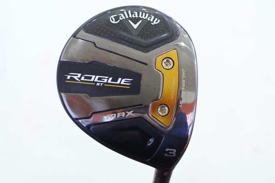 【中古】キャロウェイ ROGUE ST MAX フェアウェイウッド 3W 15&deg; Xフレックス 43.0インチ ツアーAD XC-7 リシャフト品 Cランク 右利き用 Callaway ゴルフクラブ ローグSTマックス ゴルフドゥ ゴルフ用品｜ゴルフ ドゥ 中古クラブ店
