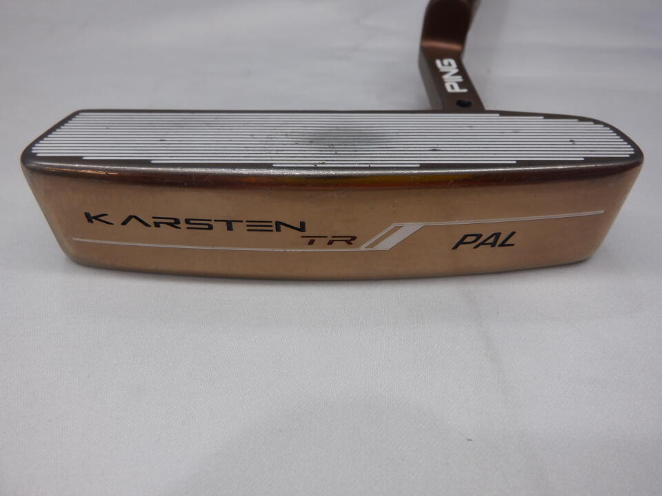 【中古】ピン KARSTEN TR PAL パター 33.0インチ ヘッドカバーあり オリジナルスチール(長さ調整機能付) Dランク 右利き用 PING ゴルフクラブ ゴルフドゥ ゴルフ用品 GOLF DO 中古ゴルフクラブ｜ゴルフ ドゥ 中古クラブ店