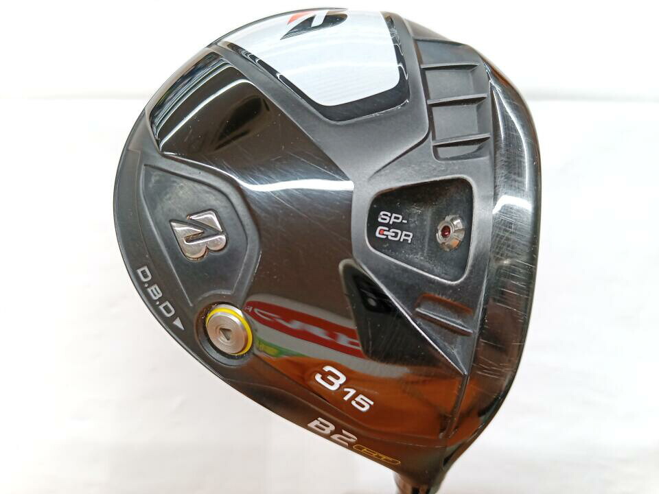 【中古】ブリヂストン B2HT フェアウェイウッド 3W 15° Sフレックス 43.0インチ VANQUISH BS50 Cランク 右利き用 BRIDGESTONE ゴルフクラブ ゴルフドゥ ゴルフ用品 GOLF DO 中古ゴルフクラブ