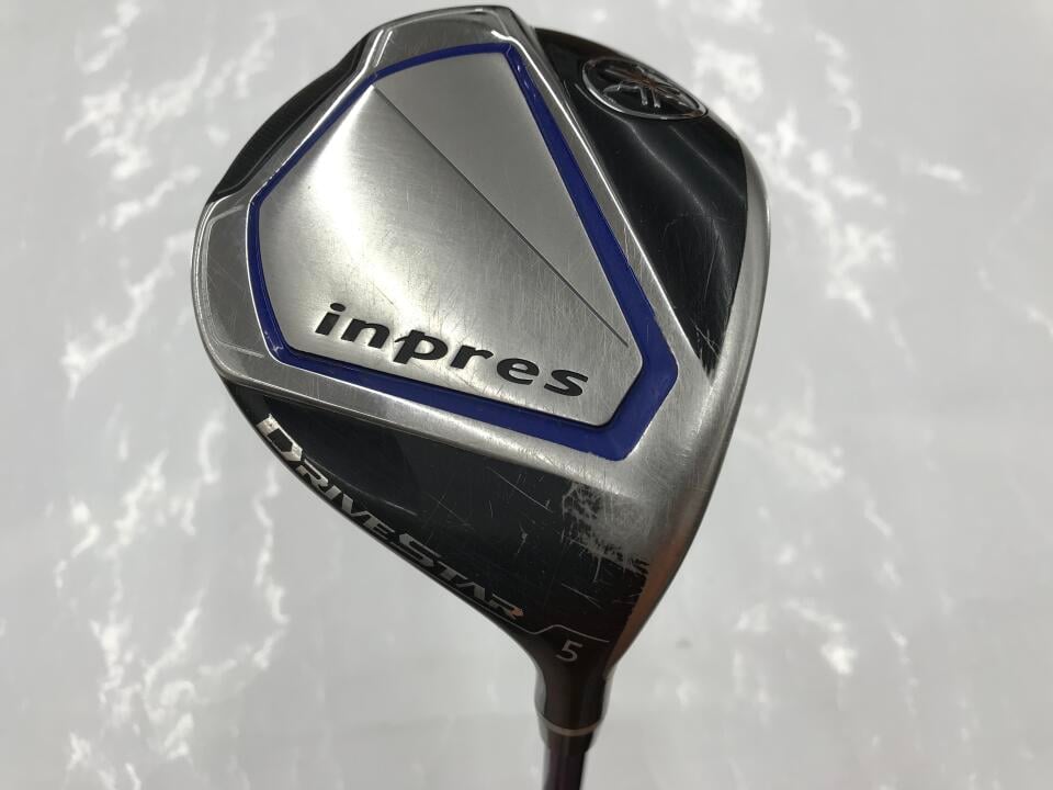 【中古】ヤマハ inpres DRIVESTAR フェアウェイウッド 5W 17° SRフレックス 42.75インチ SPEEDER NX for YAMAHA M423f Cランク 右利き用 YAMAHA ゴルフクラブ インプレスドライブスター ゴルフドゥ ゴルフ用品