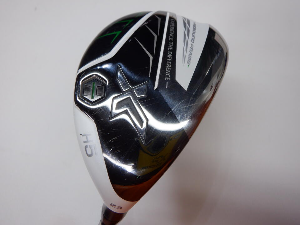 【中古】ダンロップ XXIO X-eks- 2022 ホワイト ユーティリティ 23° Sフレックス 39.5インチ ヘッドカバーあり Miyazaki AX-2 ホワイト Cランク 右利き用 DUNLOP ゴルフクラブ ゼクシオエックス2022 ゴル