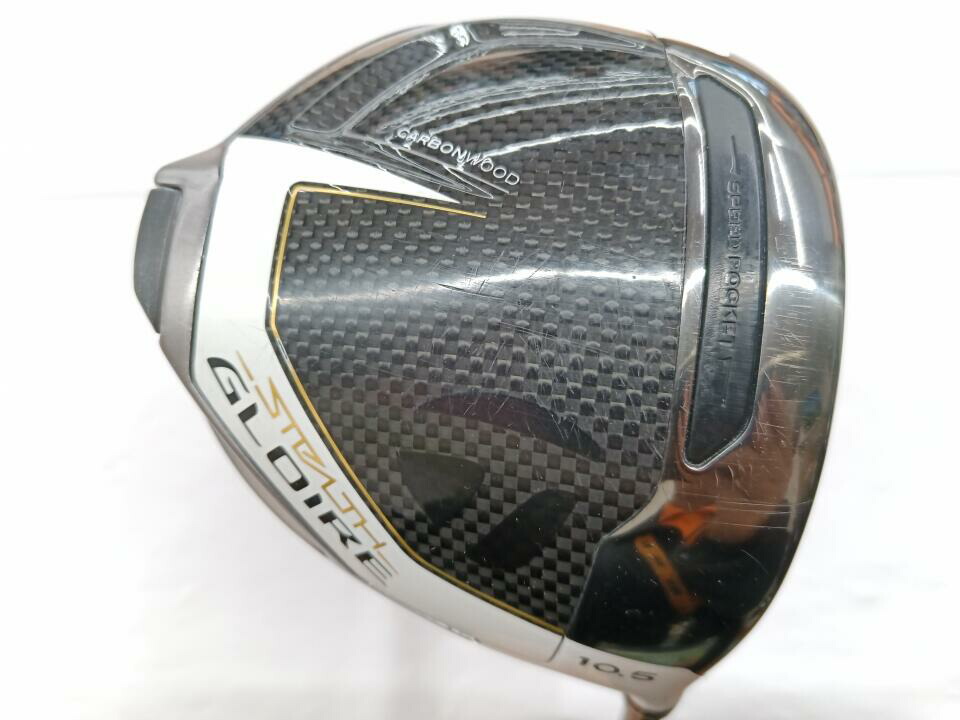 【中古】テーラーメイド STEALTH GLOIRE ドライバー 10.5° Sフレックス 46.0インチ ヘッドカバーあり SPEEDER NX for TM Cランク 右利き用 Taylormade ゴルフクラブ ステルスグローレ ゴルフドゥ ゴルフ用