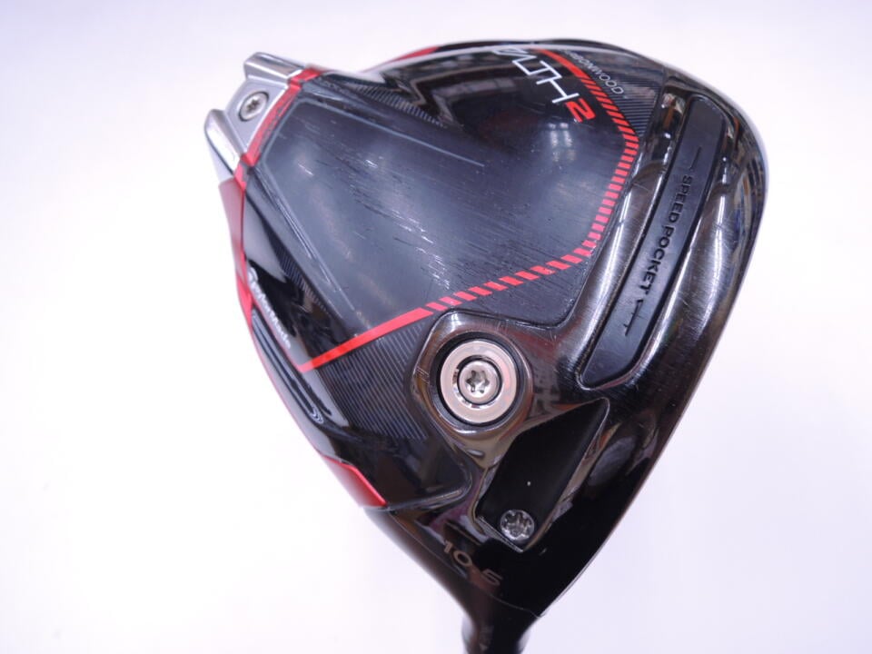 【中古】テーラーメイド STEALTH2 ドライバー 10.5° SRフレックス 45.5インチ ヘッドカバーあり Speeder 661 EVILUTION 6 リシャフト品 Cランク 右利き用 Taylormade ゴルフクラブ ステルス2 ゴルフドゥ ゴ