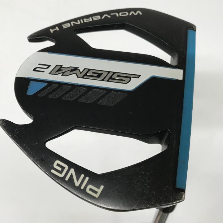 【中古】ピン SIGMA 2 WOLVERINE H Stealth パター 34.0インチ オリジナルスチ-ル　PP58 リシャフト品 Cランク 右利き用 PING ゴルフクラブ シグマ2ウルヴァリンH ステルス ゴルフドゥ ゴルフ用品 GOLF DO画像