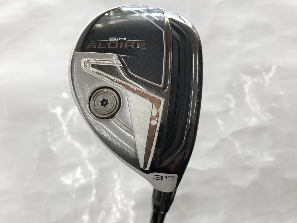 【中古】テーラーメイド SIM GLOIRE ユーティリティ 19° SRフレックス 40.5インチ AIR Speeder TM Cランク 右利き用 Taylormade ゴルフクラブ シムグローレ ゴルフドゥ ゴルフ用品 GOLF DO 中古ゴルフクラ