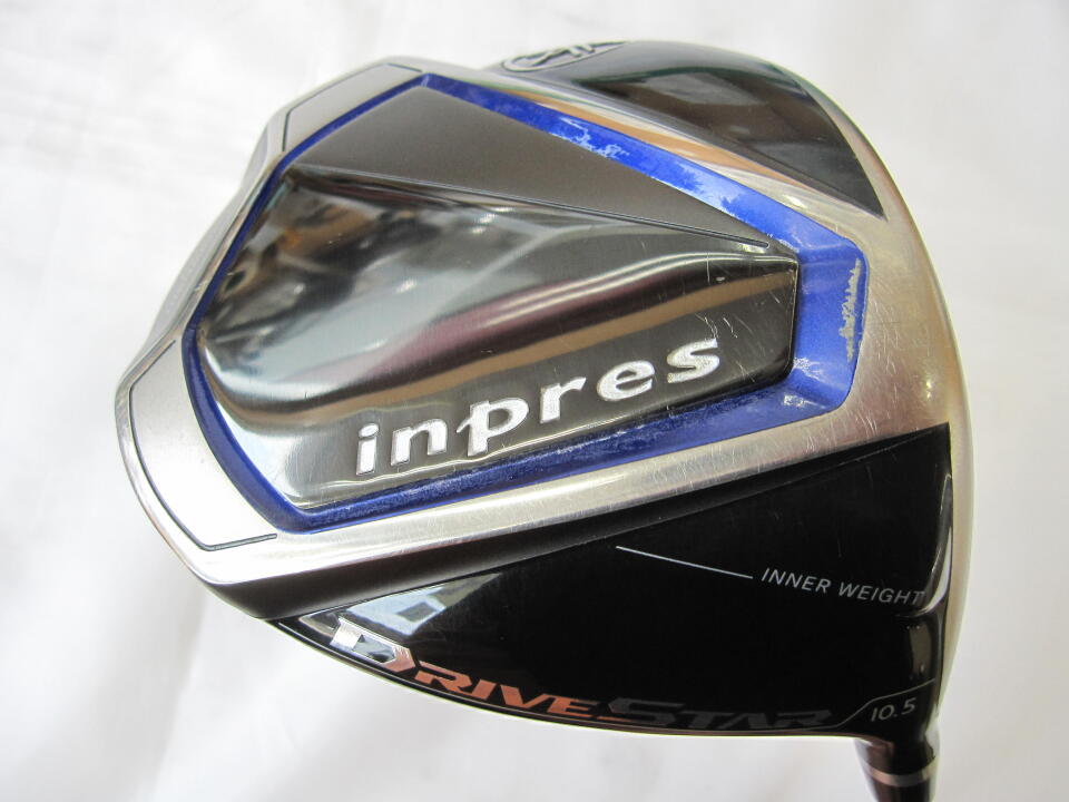 【中古】ヤマハ inpres DRIVESTAR ドライバー 10.5° Sフレックス 45.5インチ ヘッドカバーあり SPEEDER NX for YAMAHA M423d Cランク 右利き用 YAMAHA ゴルフクラブ インプレスドライブスター ゴルフドゥ ゴル