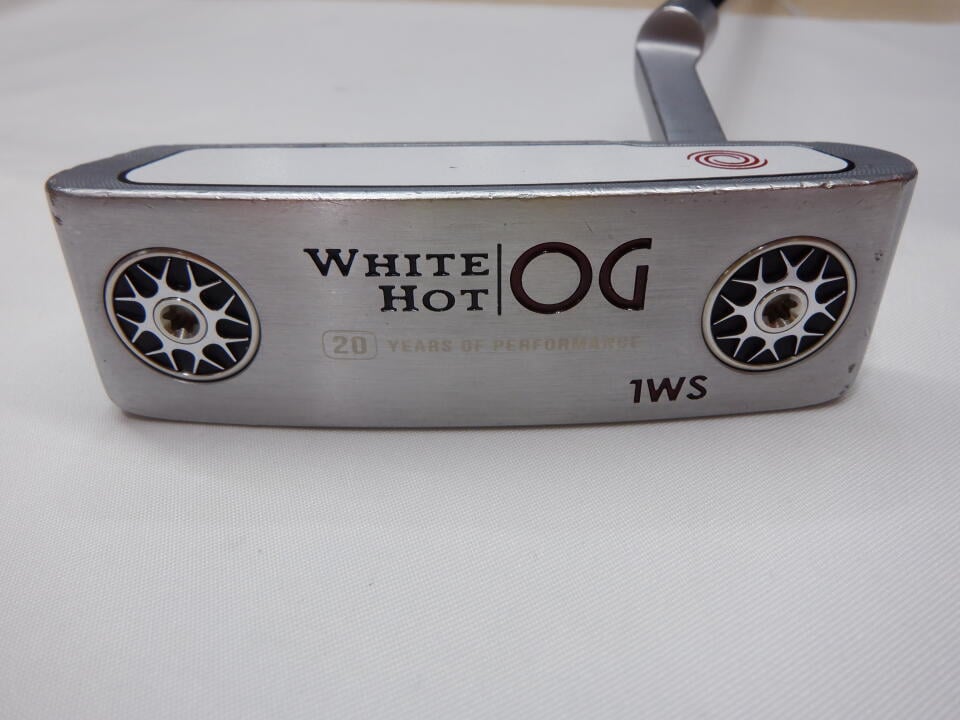 【中古】オデッセイ ホワイト ホット OG #1WS パター 34.0インチ ヘッドカバーあり オリジナルスチール Cランク 右利き用 ODYSSEY ゴルフクラブ ゴルフドゥ ゴルフ用品 GOLF DO 中古ゴルフクラブ｜ゴルフ ドゥ 中古クラブ店