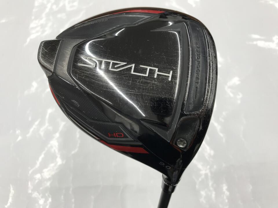 【中古】テーラーメイド STEALTH HD ドライバー 9° Sフレックス 45.25インチ SPD　NX50ブラック リシャフト品 Cランク 右利き用 Taylormade ゴルフクラブ ステルスHD ゴルフドゥ ゴルフ用品 GOLF DO 中古