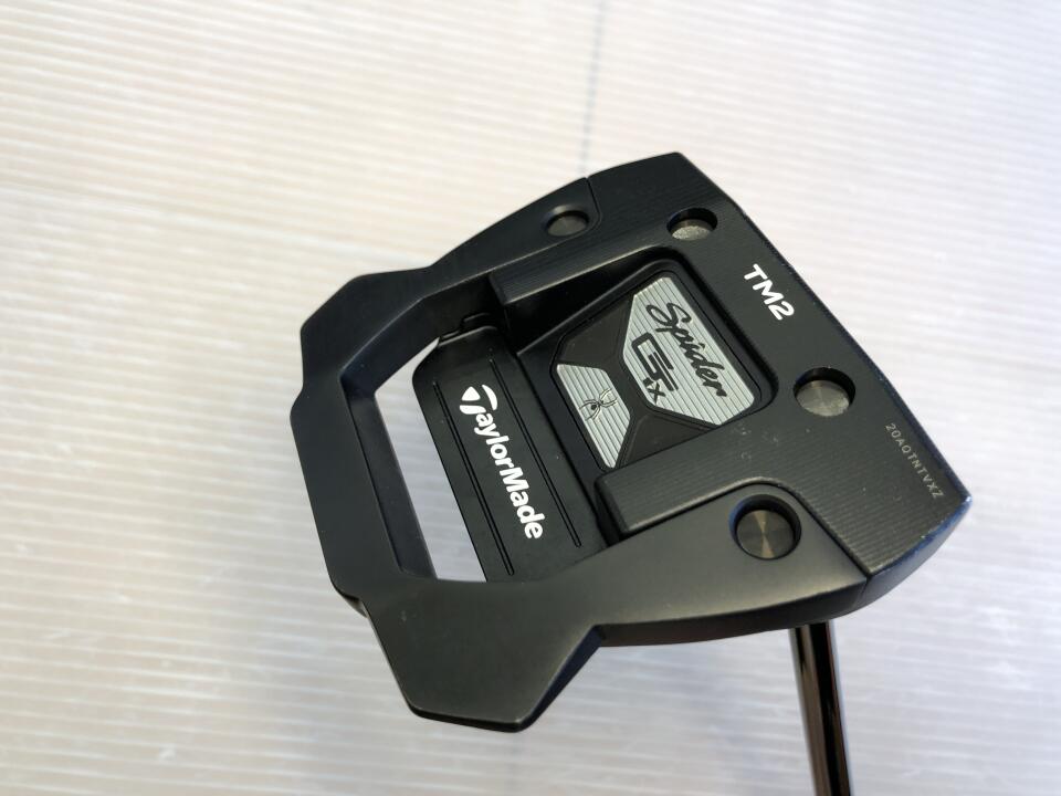 TaylorMade - 中古　スパイダーGT ブラック TM2 テーラーメイド パター　34インチ テーラーメイド スパイダー GT X ブラック TM2 トラスセンター