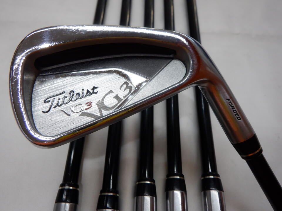 【中古】タイトリスト VG3 2012 アイアンセット Sフレックス 38.0インチ VGi 60 Dランク 右利き用 Titleist ゴルフクラブ ゴルフドゥ ゴルフ用品 GOLF DO 中古ゴルフクラブ