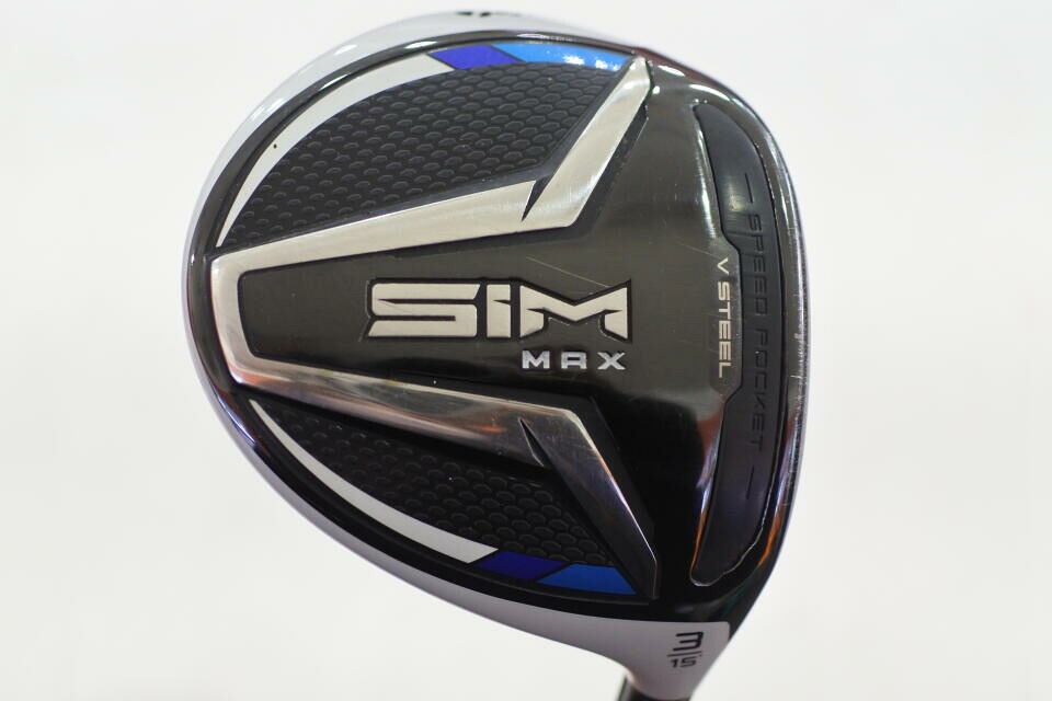 【中古】テーラーメイド SIM MAX フェアウェイウッド 3W 15&deg; Sフレックス 43.0インチ Speeder EVOLUTION6 FW 50 リシャフト品 Cランク 右利き用 Taylormade ゴルフクラブ シムマックス ゴルフドゥ ゴルフ用｜ゴルフ ドゥ 中古クラブ店