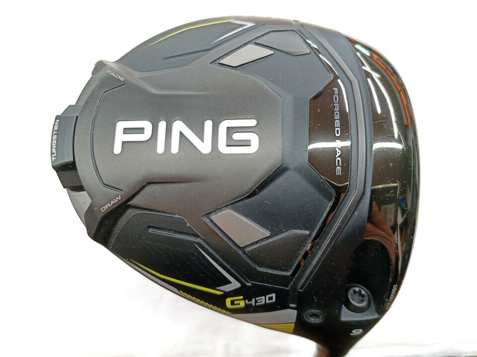 【中古】ピン G430 LST ドライバー 9° Sフレックス 45.25インチ ヘッドカバーあり TOUR 2.0 BLACK 75 Cランク 右利き用 PING ゴルフクラブ ゴルフドゥ ゴルフ用品 GOLF DO 中古ゴルフクラブ