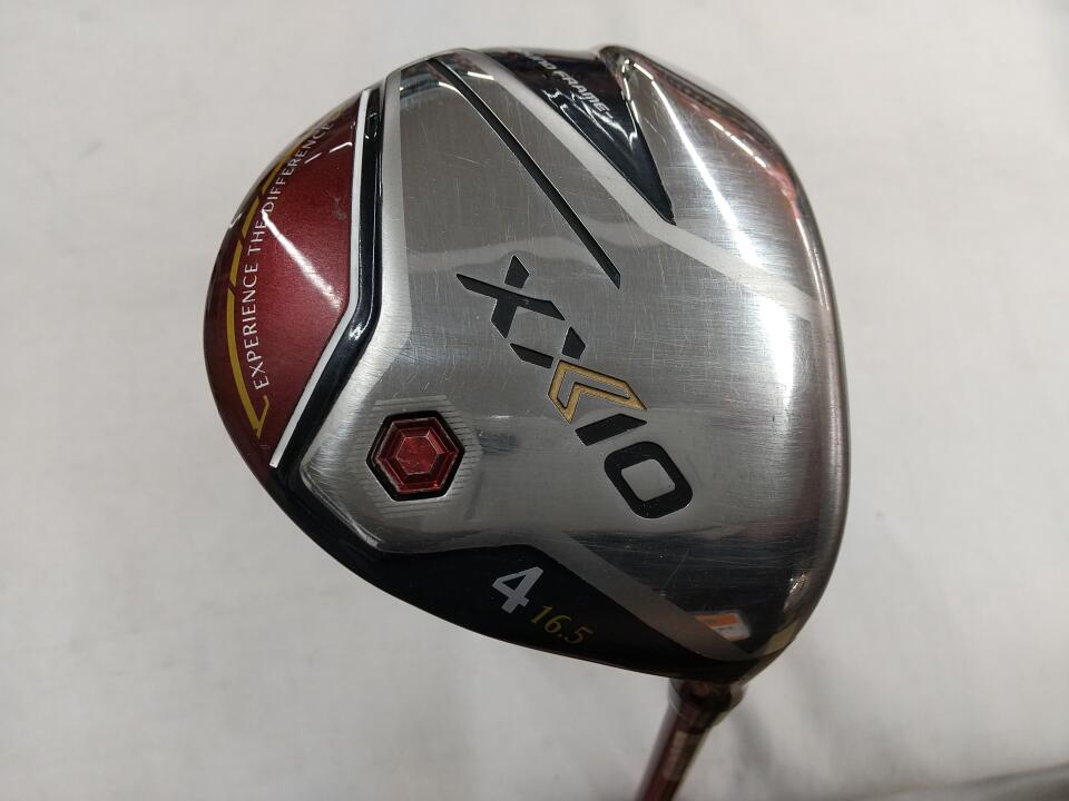 【中古】ダンロップ XXIO 12 レッド フェアウェイウッド 4W 16.5° Sフレックス 42.75インチ ヘッドカバーあり MP1200 レッド Cランク 右利き用 DUNLOP ゴルフクラブ ゼクシオ12 ゴルフドゥ ゴルフ用品