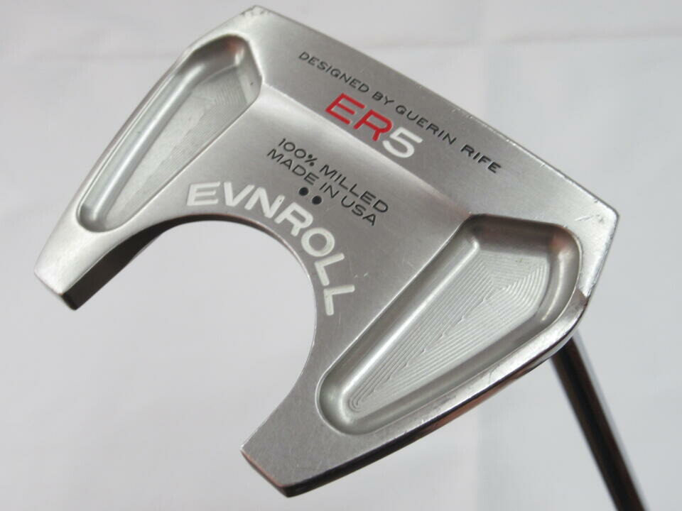【中古】イーブンロールパター ER5 パター 34.0インチ ヘッドカバーあり オリジナルスチール Dランク 右利き用 EVNROLL PUTTERS ゴルフクラブ ゴルフドゥ ゴルフ用品 GOLF DO 中古ゴルフクラブ|ゴルフ ドゥ 中古クラブ店