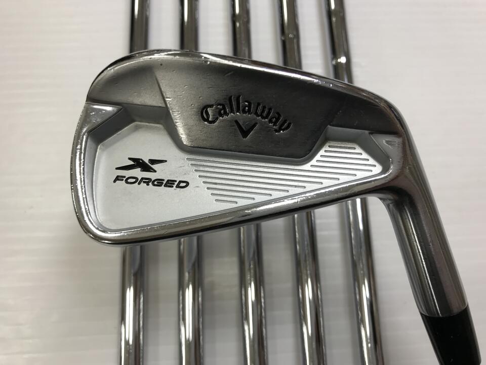 【中古】キャロウェイ X FORGED STAR 2021 アイアンセット Sフレックス 37.75インチ NSプロ MODUS 3 TOUR 105 Cランク 右利き用 Callaway ゴルフクラブ エックスフォージドスター2021 ゴルフドゥ ゴルフ用品｜ゴルフ ドゥ 中古クラブ店