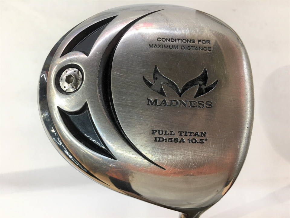 【中古】MADNESS X MADNESS X 58A ドライバー 10.5° Sフレックス 46.0インチ G REGULUS 58 リシャフト品 Cランク 右利き用 ゴルフクラブ ゴルフドゥ ゴルフ用品 GOLF DO 中古ゴルフクラブ|ゴルフ ドゥ 中古クラブ店