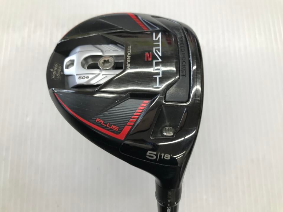 【中古】テーラーメイド STEALTH2 PLUS フェアウェイウッド 5W 18° SRフレックス 42.25インチ Diamana TM50 Cランク 右利き用 Taylormade ゴルフクラブ ステルス2プラス ゴルフドゥ ゴルフ用品 GOLF DO 中古