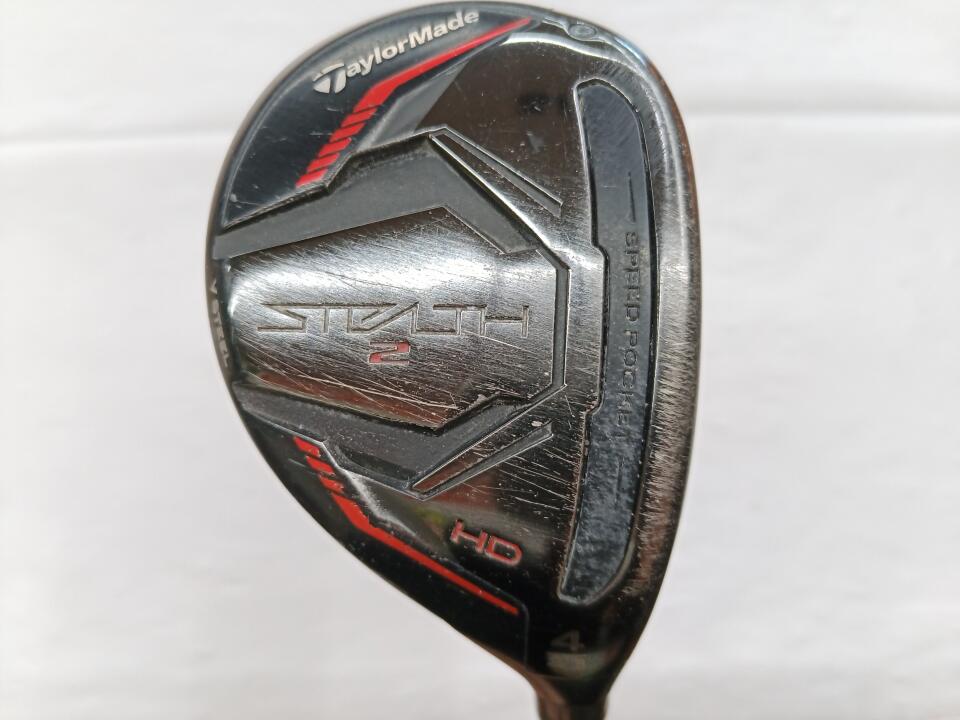 【中古】テーラーメイド STEALTH2 HD US ユーティリティ 23° Rフレックス 40.5インチ FUJIKURA SPEEDERNX RED 50 リシャフト品 Dランク 右利き用 Taylormade ゴルフクラブ ステルス2HD ゴルフドゥ ゴルフ用品 G