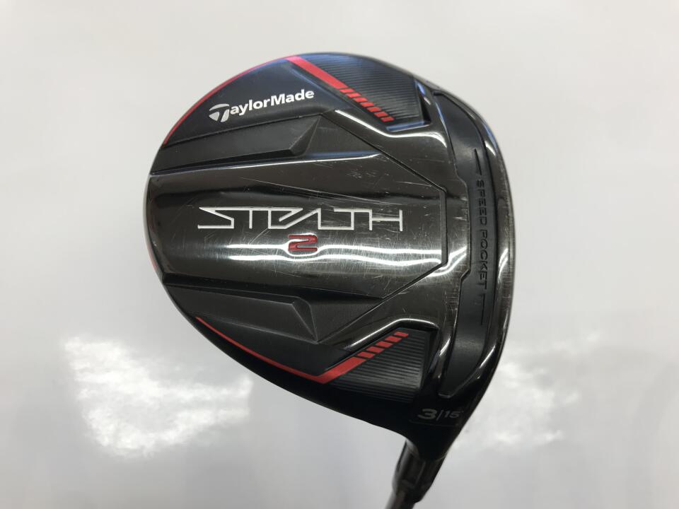 【中古】テーラーメイド STEALTH2 フェアウェイウッド 3W 15&deg; Sフレックス 43.25インチ ヘッドカバーあり ﾂｱｰAD XC-6 リシャフト品 Cランク 右利き用 Taylormade ゴルフクラブ ステルス2 ゴルフドゥ｜ゴルフ ドゥ 中古クラブ店