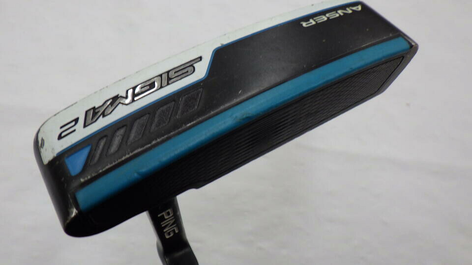 【中古】ピン SIGMA 2 ANSER Stealth パター 34.0インチ ヘッドカバーあり オリジナルスチール(PP58グリップ) Dランク 右利き用 PING ゴルフクラブ シグマ2アンサー ステルス ゴルフドゥ ゴルフ用|ゴルフ ドゥ 中古クラブ店