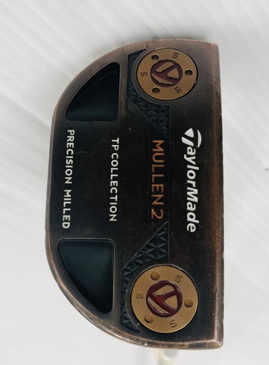 【中古】テーラーメイド TP COLLECTION BLACK COPPER MULLEN 2 パター 34.0インチ ヘッドカバーあり オリジナルスチール(SS GTR1.0ｸﾞﾘｯﾌﾟ) Dランク 右利き用 Taylormade ゴルフクラブ ゴルフドゥ ゴルフ｜ゴルフ ドゥ 中古クラブ店