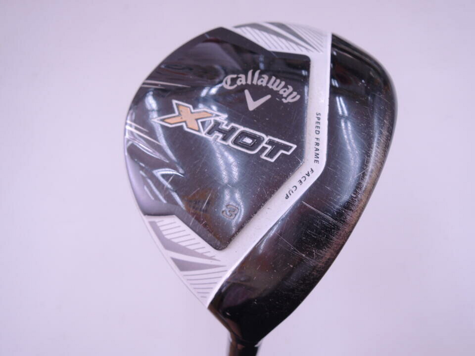 【中古】キャロウェイ X HOT 2013 フェアウェイウッド 3W 15° Sフレックス 43.0インチ X HOT シリーズ Cランク 右利き用 Callaway ゴルフクラブ エックスホット2013 ゴルフドゥ ゴルフ用品 GOLF DO 中古ゴ