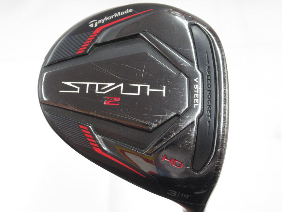【中古】テーラーメイド STEALTH2 HD フェアウェイウッド 3W 16° Xフレックス 43.25インチ ヘッドカバーあり Speeder 661 TR リシャフト品 Dランク 右利き用 Taylormade ゴルフクラブ ステルス2HD ゴルフド