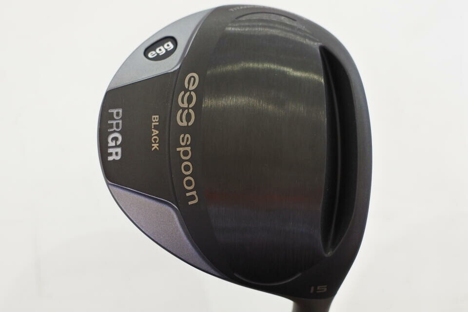 【中古】プロギア egg spoon BLACK フェアウェイウッド 3W 15° Sフレックス 43.0インチ Diamana PD 60 リシャフト品 Cランク 右利き用 PRGR ゴルフクラブ ゴルフドゥ ゴルフ用品 GOLF DO 中古ゴルフクラブ