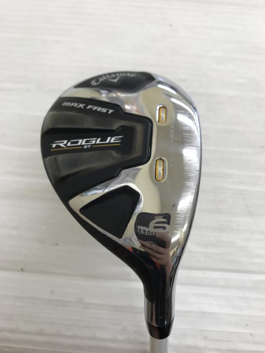 【中古】【レディースモデル】キャロウェイ ROGUE ST MAX FAST レディス ユーティリティ 27° Lフレックス 38.0インチ ELDIO 40 for Callaway(ROGUE ST) Cランク 右利き用 Callaway ゴルフクラブ ローグSTマック