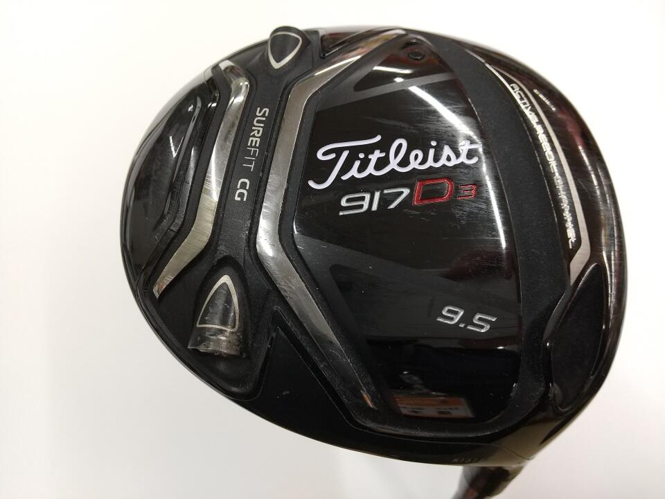 【中古】タイトリスト 917Ｄ3 ドライバー 9.5&deg; Sフレックス 45.5インチ Titleist Speeder 517 Cランク 右利き用 Titleist ゴルフクラブ ゴルフドゥ ゴルフ用品 GOLF DO 中古ゴルフクラブ｜ゴルフ ドゥ 中古クラブ店
