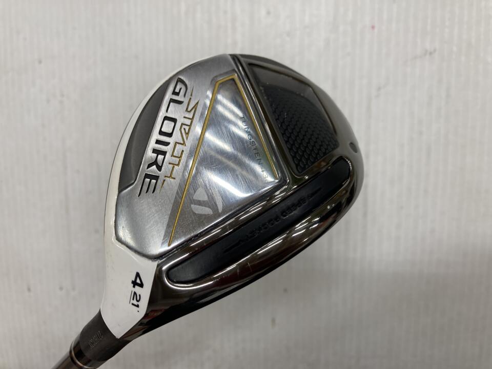 【中古】テーラーメイド STEALTH GLOIRE ユーティリティ 21&deg; Rフレックス 40.0インチ ヘッドカバーあり SPEEDER NX for TM Cランク 右利き用 Taylormade ゴルフクラブ ステルスグローレ ゴルフドゥ ゴルフ｜ゴルフ ドゥ 中古クラブ店