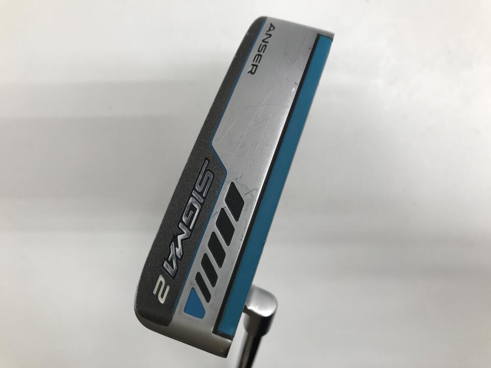 【中古】ピン SIGMA 2 ANSER Platinum パター 33.0インチ ヘッドカバーあり オリジナルスチール(PP58ｸﾞﾘｯﾌﾟ) Dランク 右利き用 PING ゴルフクラブ ゴルフドゥ ゴルフ用品 GOLF DO 中古ゴルフクラブ｜ゴルフ ドゥ 中古クラブ店