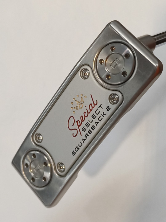 【中古】タイトリスト SC Special SELECT SQUAREBACK 2 パター 35.0インチ オリジナルスチール Cランク 右利き用 Titleist ゴルフクラブ スコッティキャメロン スペシャルセレクト スクエアバック2 ゴル