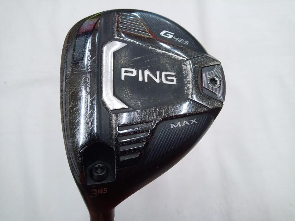 【中古】ピン G425 MAX フェアウェイウッド 3W 14.5° Sフレックス 43.0インチ ヘッドカバーあり TOUR 173-55 Dランク 左利き用 PING ゴルフクラブ G425マックス ゴルフドゥ ゴルフ用品 GOLF DO 中古ゴルフ