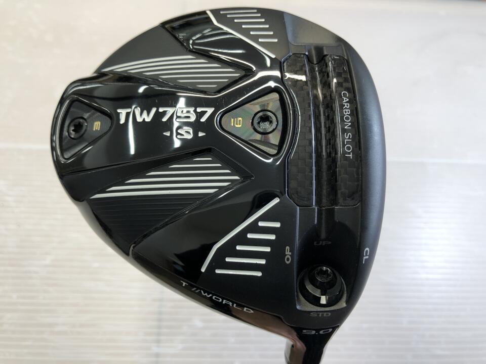 【中古】ホンマゴルフ TOUR WORLD TW757 S ドライバー １Ｗ 9° Sフレックス 45.5インチ VIZARD　MP-7 リシャフト品 Dランク 右利き用 ゴルフクラブ ツアーワールド ゴルフドゥ ゴルフ用品 GOLF DO 中古ゴ