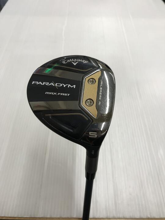 【中古】キャロウェイ PARADYM MAX FAST フェアウェイウッド 5W 19° SRフレックス 42.5インチ ヘッドカバーあり SPEEDER NX 40 for Callaway(PARADYM) Cランク 右利き用 Callaway ゴルフクラブ パラダイムマック