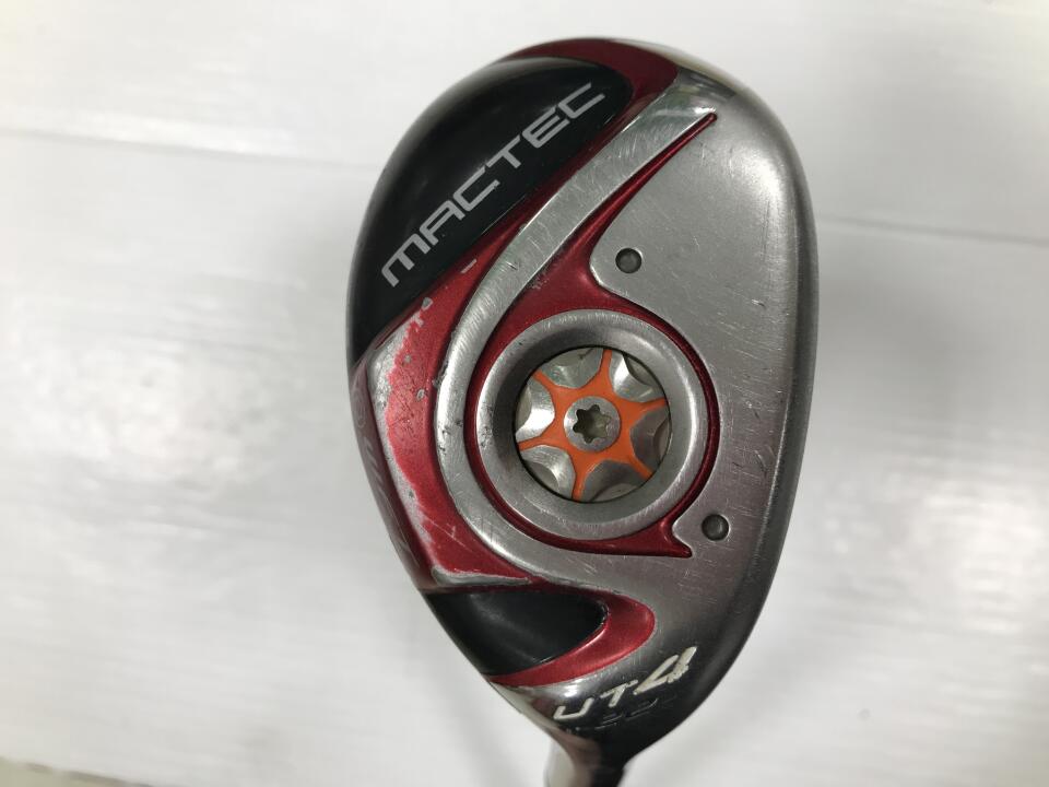 【中古】マグレガー MACTEC UH101 ユーティリティ SRフレックス 39.5インチ MACTEC UH5255N (RED) Dランク 右利き用 MACGREGOR ゴルフクラブ ゴルフドゥ ゴルフ用品 GOLF DO 中古ゴルフクラブ