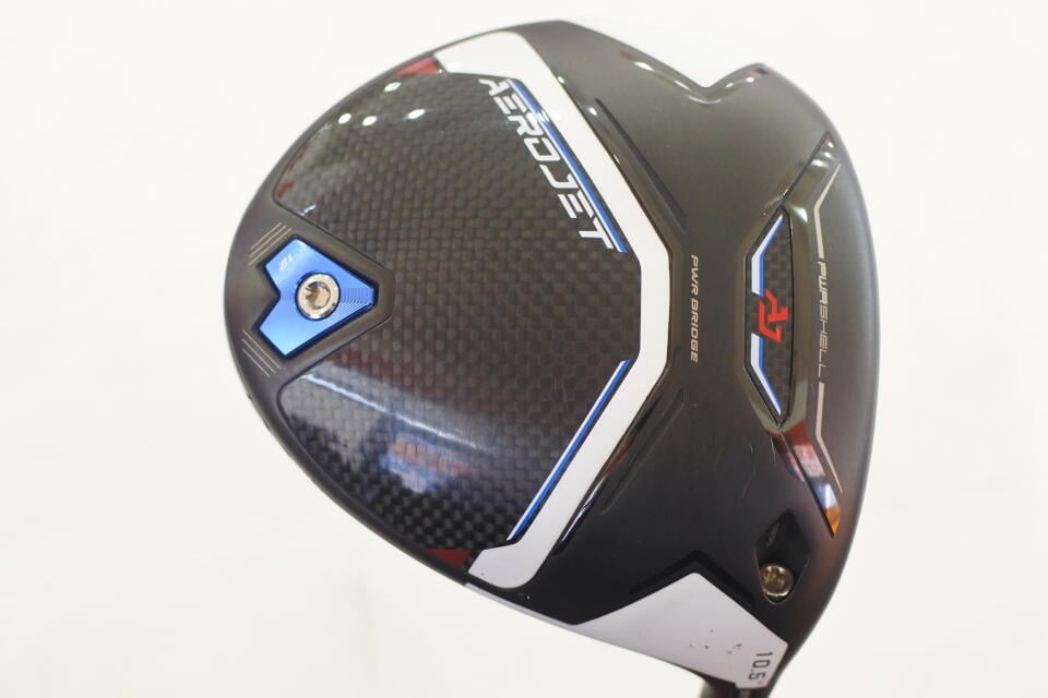 【中古】コブラ AEROJET US ドライバー 10.5° Rフレックス 45.25インチ ヘッドカバーあり MFS 40+ リシャフト品 Dランク 右利き用 COBRA ゴルフクラブ エアロジェット ゴルフドゥ ゴルフ用品 GOLF DO 中