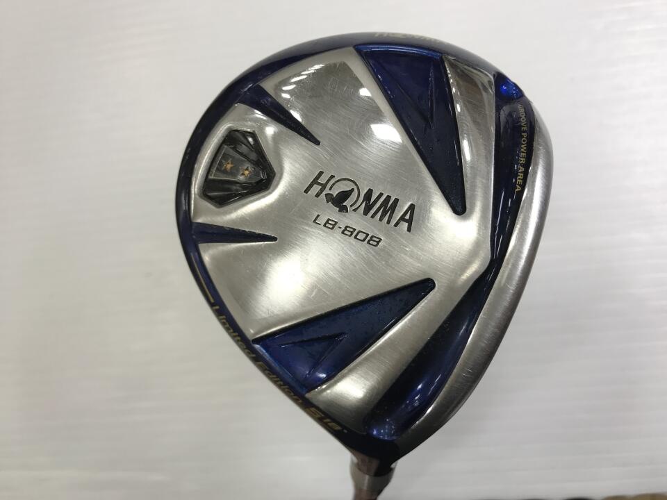 【中古】ホンマゴルフ LB-808 Limited Edition フェアウェイウッド 5W 18° SRフレックス 42.5インチ ヘッドカバーあり LB-2000 AQ8 48 2S Dランク 右利き用 ゴルフクラブ ゴルフドゥ ゴルフ用品 GOLF DO 中古
