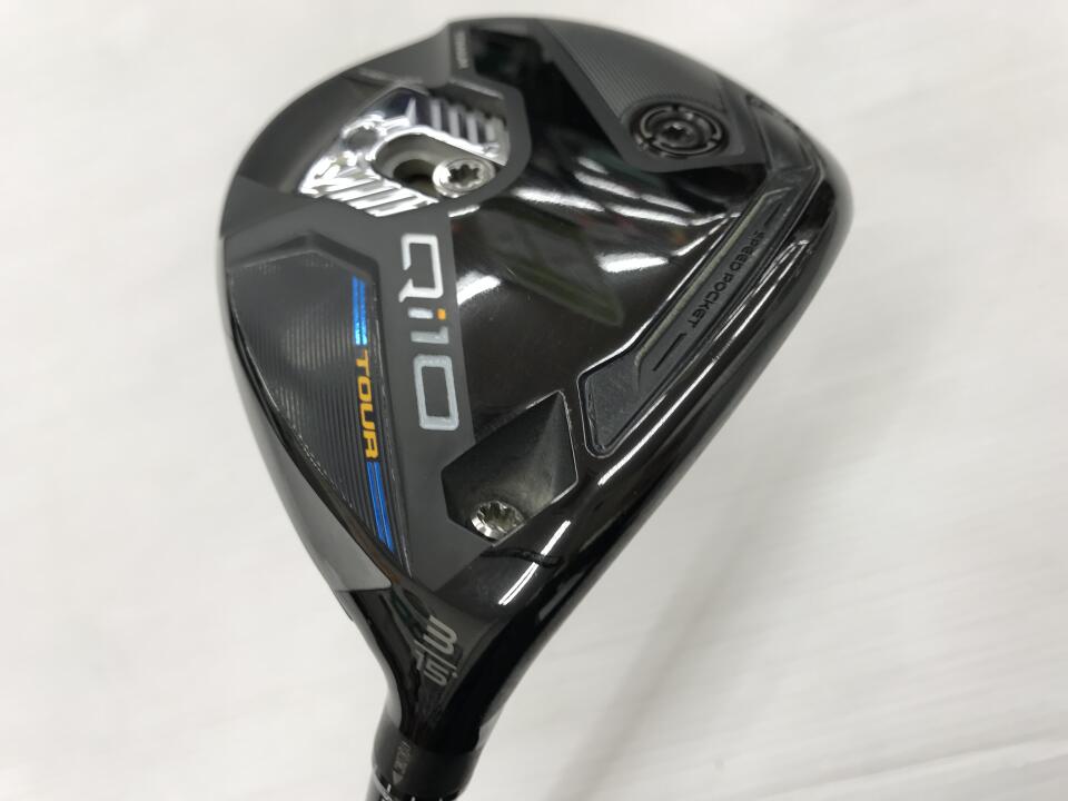 【中古】テーラーメイド Qi10 TOUR フェアウェイウッド 3W 15° Rフレックス 43.0インチ ヘッドカバーあり VENTUS TR BLUE5 リシャフト品 Aランク 右利き用 Taylormade ゴルフクラブ Qi10ツアー ゴルフドゥ