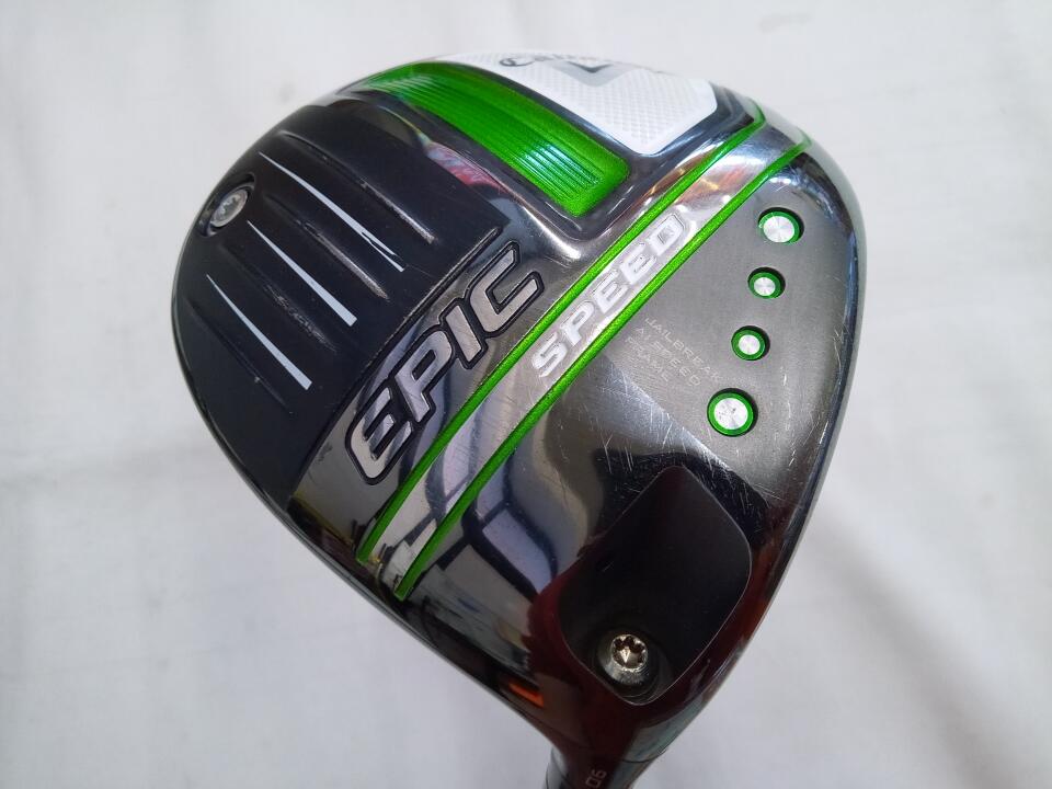 【中古】キャロウェイ EPIC SPEED ドライバー 9° SRフレックス 45.75インチ ヘッドカバーあり Diamana 50 for Callaway(EPIC SPEED) Cランク 右利き用 Callaway ゴルフクラブ エピックスピード ゴルフドゥ ゴル
