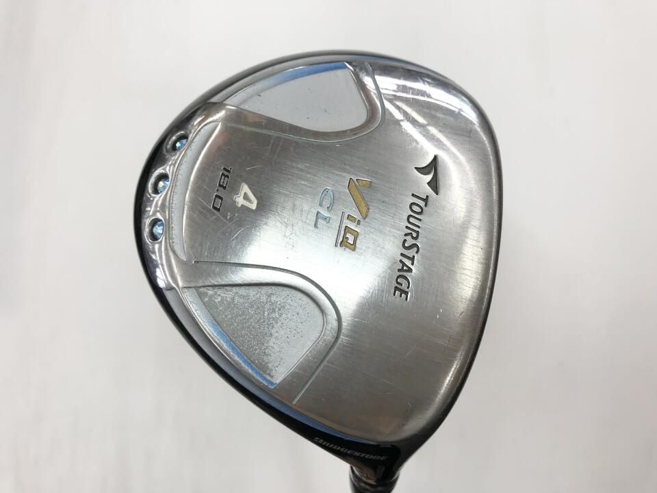 【中古】【レディースモデル】ブリヂストン ツアーステージ V-iQ CL (2008) フェアウェイウッド 4W 18° Lフレックス 41.75インチ VD-30 Dランク 右利き用 BRIDGESTONE ゴルフクラブ ゴルフドゥ ゴルフ用