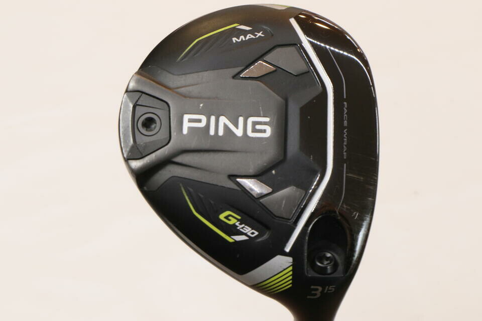 【中古】ピン G430 MAX フェアウェイウッド 3W 15° Sフレックス 43.0インチ ヘッドカバーあり ALTA J CB BLACK Cランク 右利き用 PING ゴルフクラブ G430マックス ゴルフドゥ ゴルフ用品 GOLF DO 中古ゴル