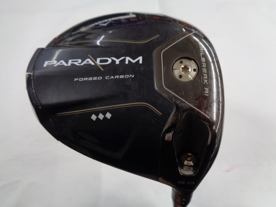 【中古】キャロウェイ PARADYM ◆◆◆ ドライバー 9&deg; Sフレックス 45.5インチ ヘッドカバーあり TENSEI60forCallaway(Ai SMOKE) リシャフト品 Cランク 右利き用 Callaway ゴルフクラブ パラダイム トリプル｜ゴルフ ドゥ 中古クラブ店