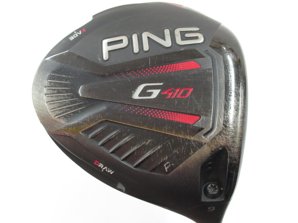 【中古】ピン G410 PLUS ドライバー 9° Rフレックス 45.5インチ ヘッドカバーあり ALTA J CB BLACK リシャフト品 Dランク 右利き用 PING ゴルフクラブ G410プラス ゴルフドゥ ゴルフ用品 GOLF DO 中古ゴル