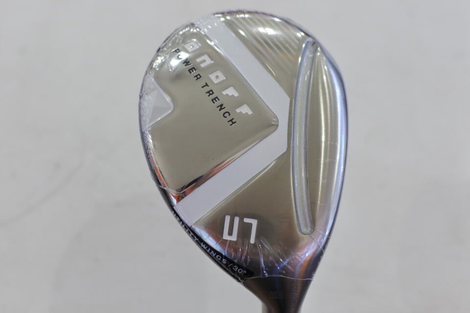 【中古】【レディースモデル】グローブライド ONOFF UTILITY WINGS LADY 2025 ユーティリティ 24° Lフレックス 38.5インチ ヘッドカバーあり SMOOTH KICK LP-425U Sランク 右利き用 GLOBERIDE ゴルフクラブ オ